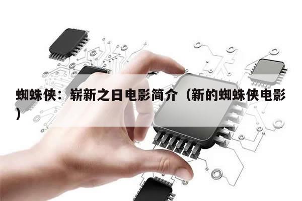 蜘蛛侠:崭新之日电影简介(新的蜘蛛侠电影)